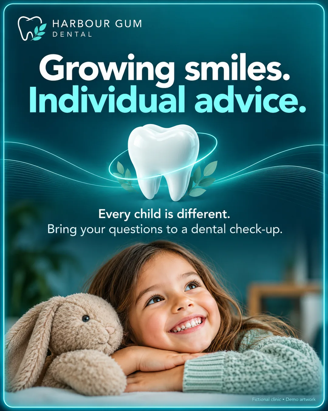 Slide 2: Growing smiles. Individual advice.