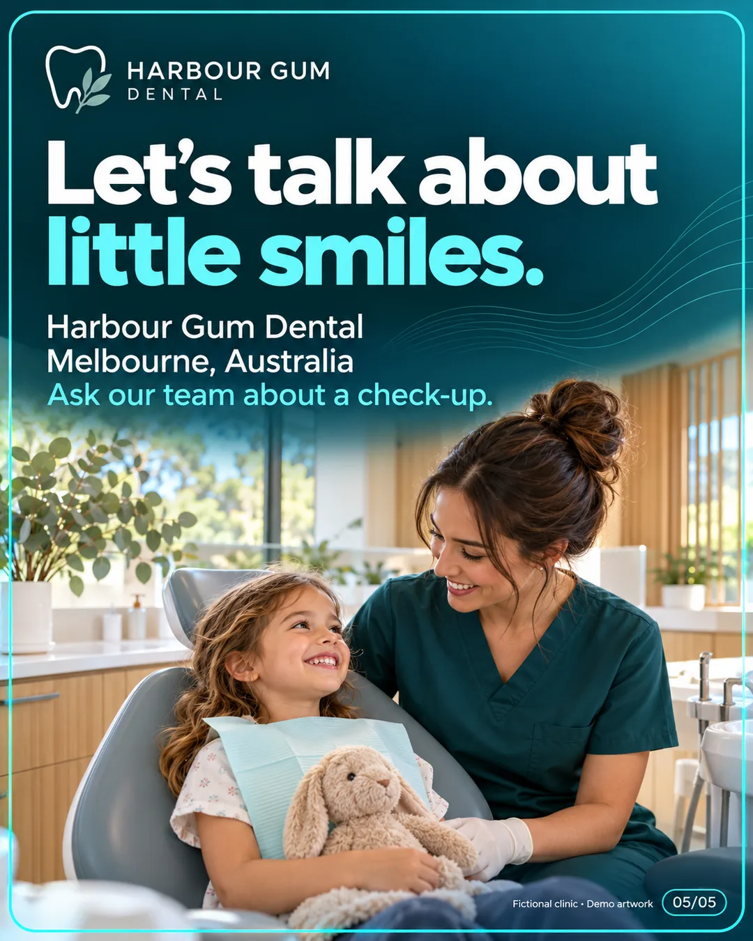 Slide 5: Let’s talk about little smiles.