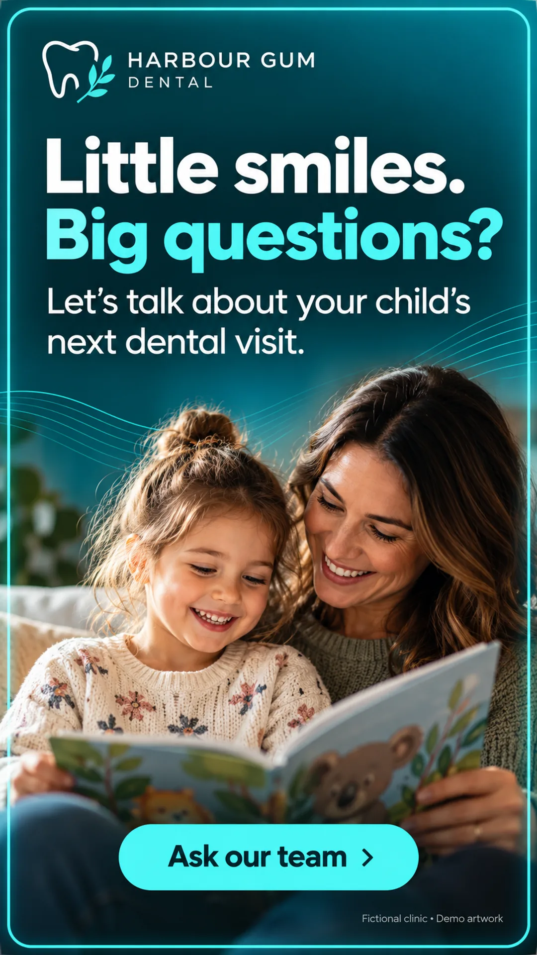 Story: Little smiles. Big questions?